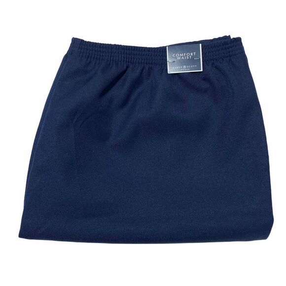 Karen Scott Elastic Pull On Straight Leg Pants 3x - Picture 2 of 13